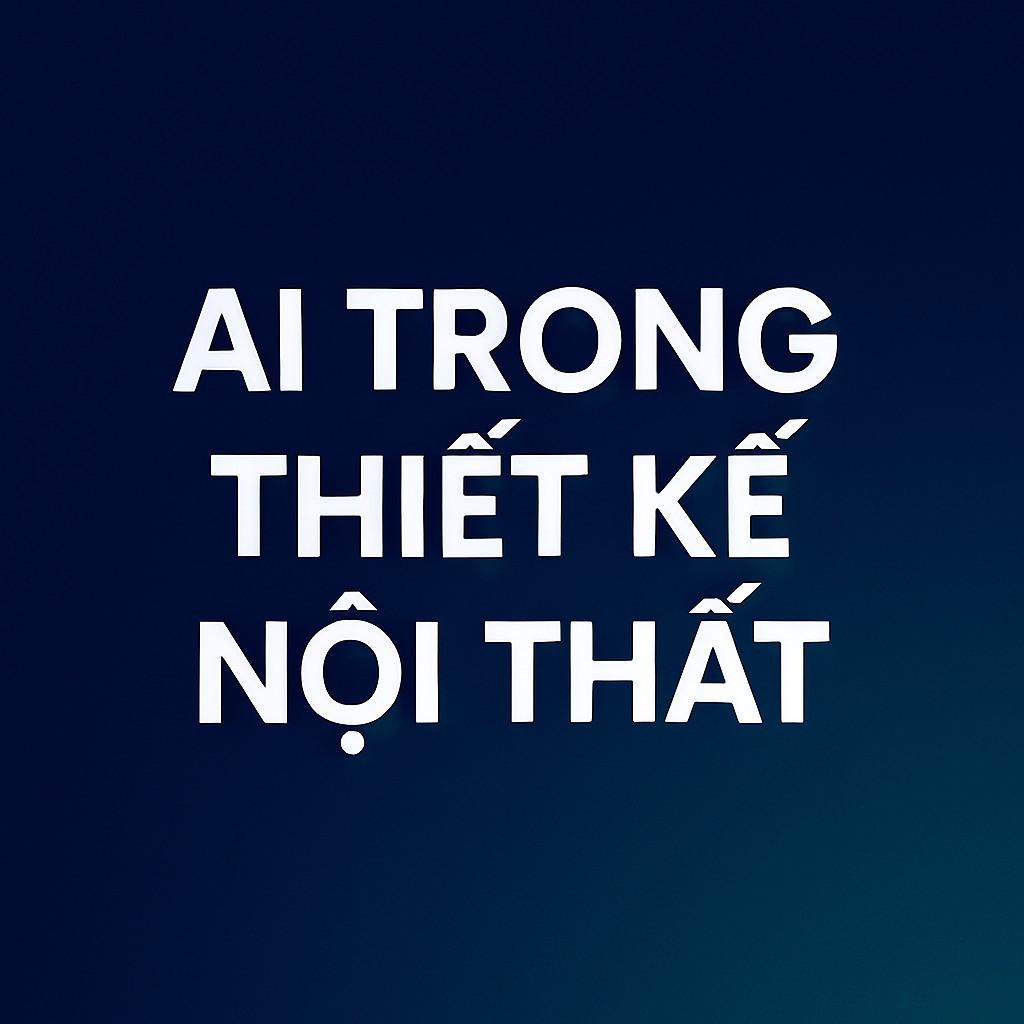 AI trong thiết kế nội thất