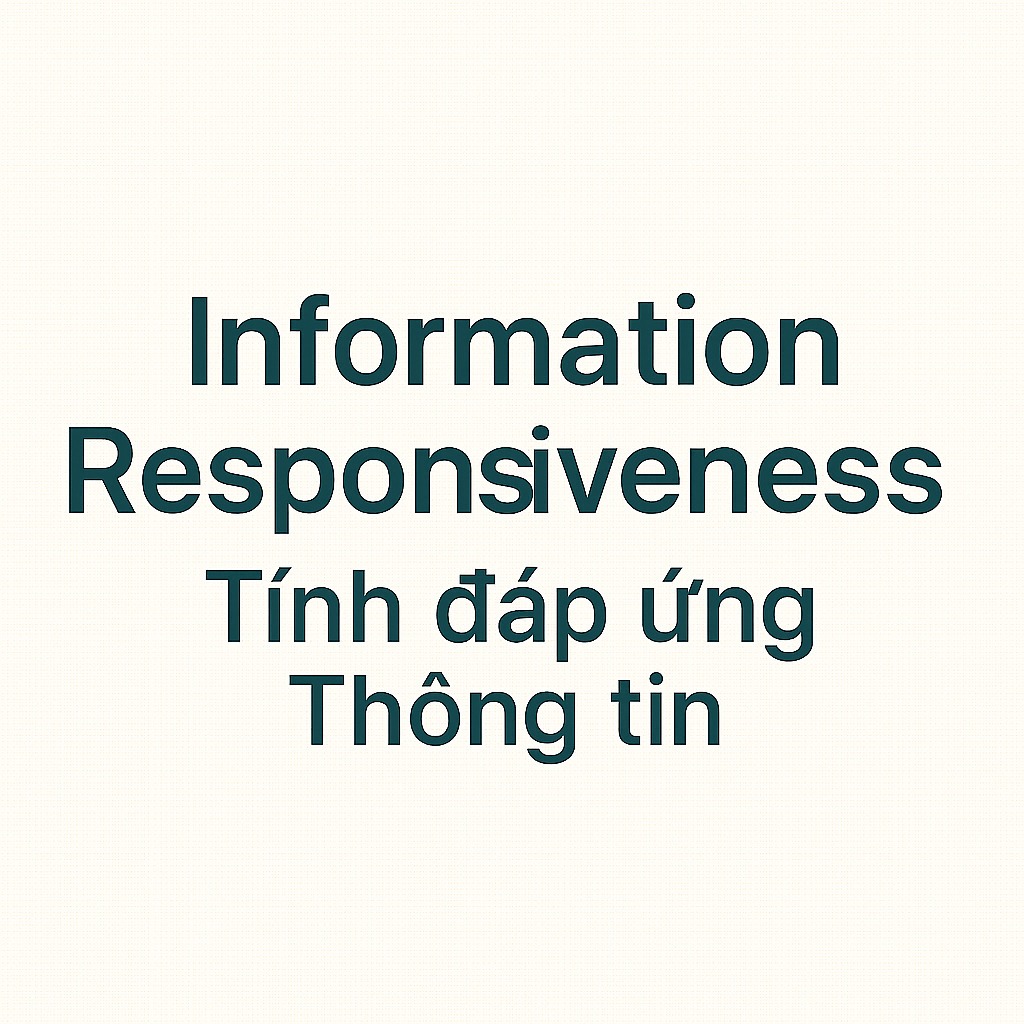 Information Responsiveness
