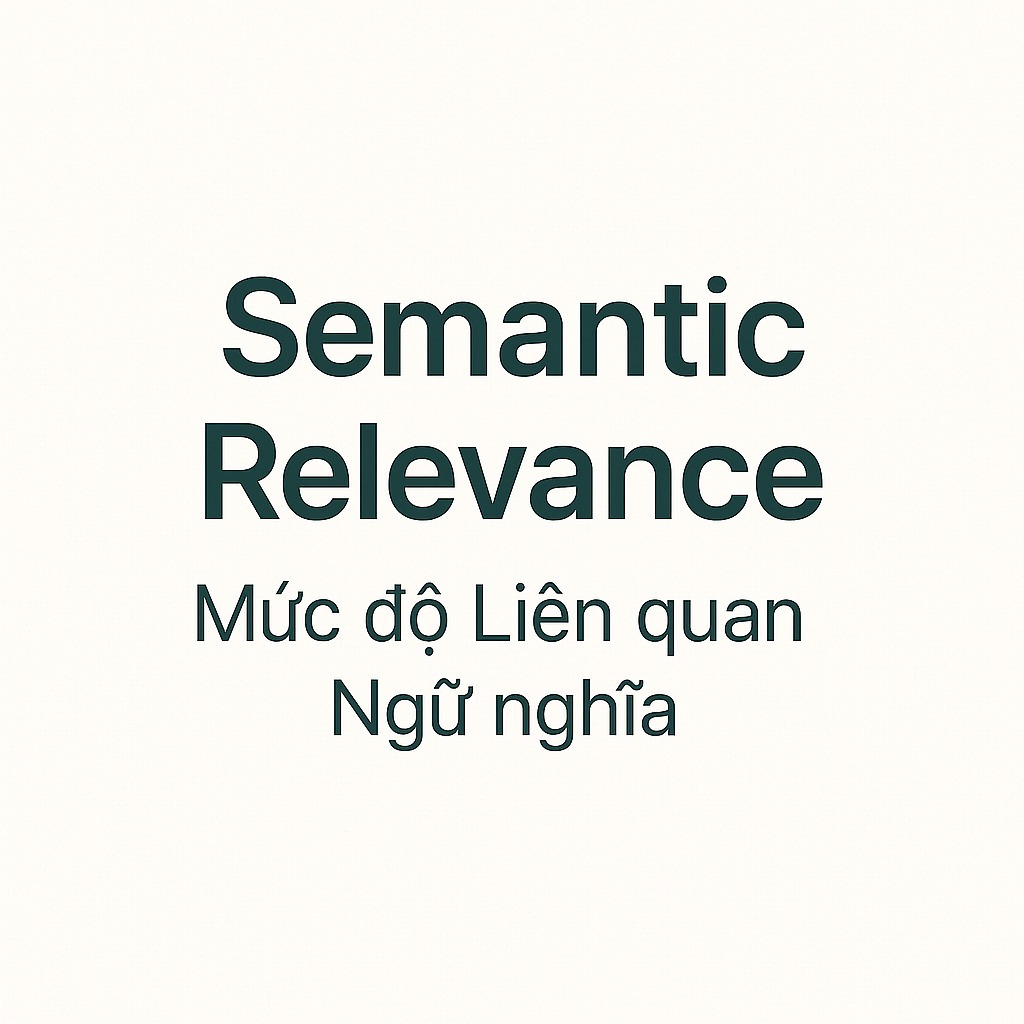 Semantic Relevance: Mức độ Liên quan Ngữ nghĩa là gì?