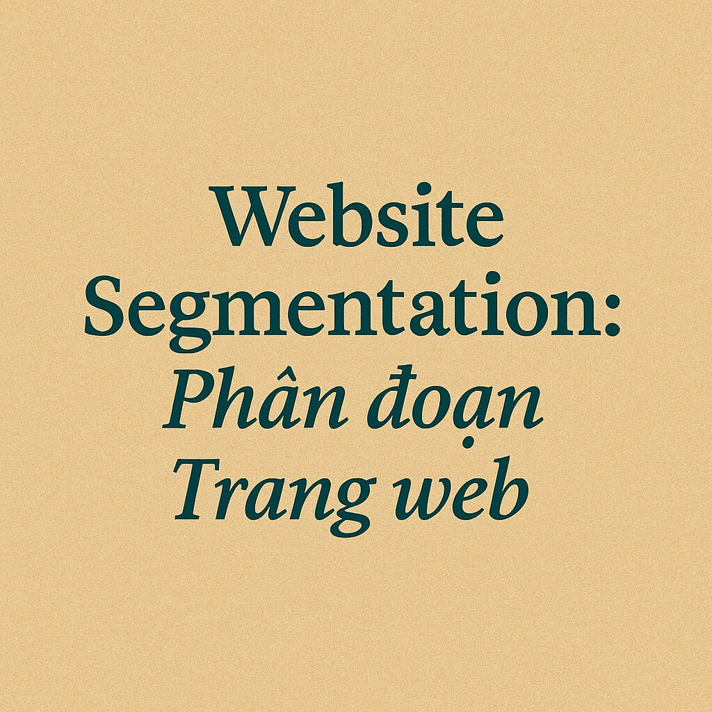 Website Segmentation